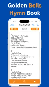 Golden Bells Hymn Book screenshot 1