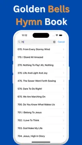 Golden Bells Hymn Book screenshot 3