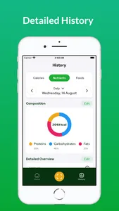 Telesto - Track Food & Calorie screenshot 3