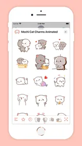 Mochi Cat Charms Animated screenshot 1