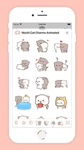 Mochi Cat Charms Animated screenshot 3