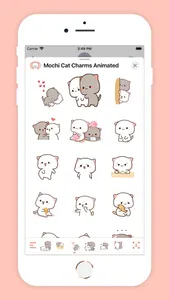 Mochi Cat Charms Animated screenshot 4