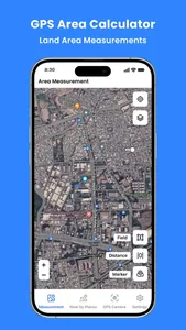 GPS Area Calculator App screenshot 1