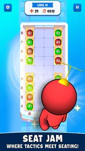 Bus Seat Jam Master 3D screenshot 1