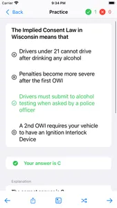 Wisconsin Driver Test -DMVCool screenshot 5