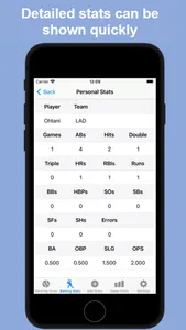 MyBaseballStats screenshot 3