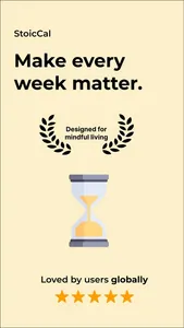 Stoic Life Calendar - StoicCal screenshot 0