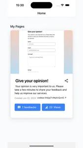 CodeQR - Customer Feedback screenshot 0