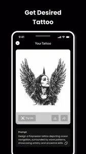 AI Tattoo Generator: Designs screenshot 1