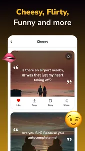 Pickup Lines - Flirty Messages screenshot 2