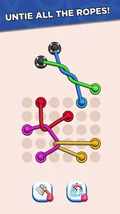 Twisted Ropes: Untangle 3D screenshot 0