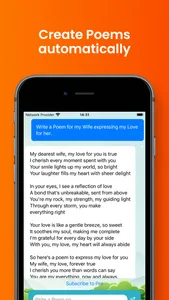 Poem Writer screenshot 0