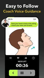 Jawline Exercises, MewingCoach screenshot 3