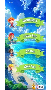 Learn Norwegian Vocabulary screenshot 0