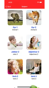 Learn Norwegian Vocabulary screenshot 2