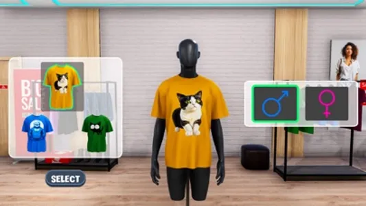 Clothing Outlet Simulator screenshot 1