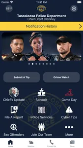 Tuscaloosa Police Department screenshot 0