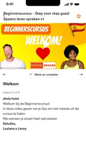 Overal Spaans screenshot 1