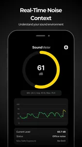 Sound Meter: Noise & dB Meter screenshot 2