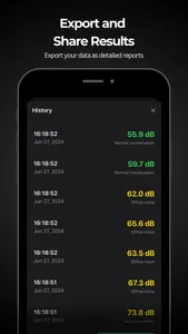 Sound Meter: Noise & dB Meter screenshot 4