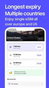 Superhero: eSIM Travel Data screenshot 2