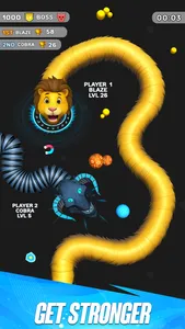 Tangled Worms Clash screenshot 1