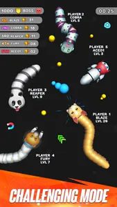 Tangled Worms Clash screenshot 2
