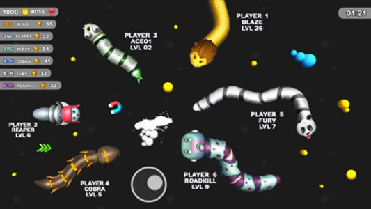 Tangled Worms Clash screenshot 4