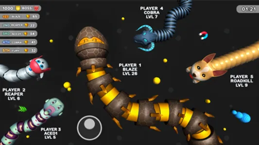 Tangled Worms Clash screenshot 5