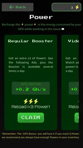 Bitcoin Miner Cloud Blockchain screenshot 3