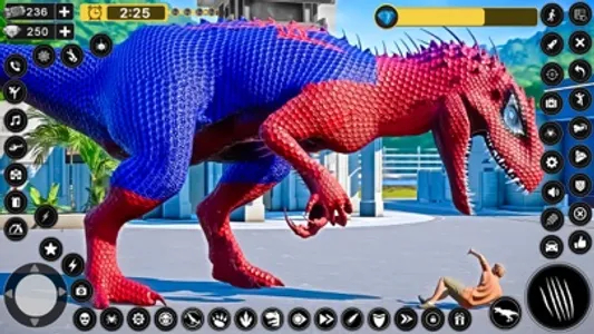 Dinosaur Monster City Rampage screenshot 2