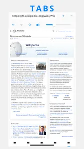 Desktop Browser : Zoom & Tabs screenshot 1