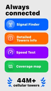 Signal Finder - Cell Tower Map screenshot 0