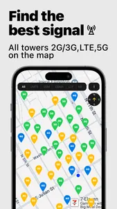 Signal Finder - Cell Tower Map screenshot 1