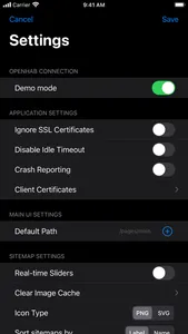 openHAB screenshot 2