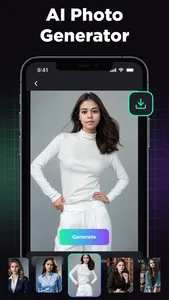 Professional Headshot - AI screenshot 1