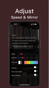 Teleprompter:Video captions screenshot 3