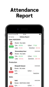 Check Time HR screenshot 1