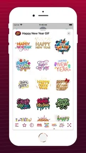 Happy New Year GIF screenshot 1