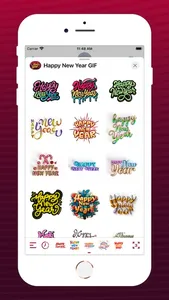 Happy New Year GIF screenshot 2