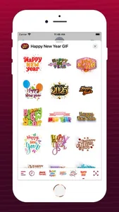 Happy New Year GIF screenshot 3