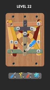 Wood Screw Puzzle screenshot 1