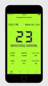 Speedometer for Bike GPS Speed screenshot 0
