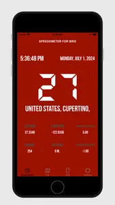 Speedometer for Bike GPS Speed screenshot 1