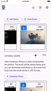Compress JPEG screenshot 0