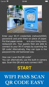WIFI Pass - QR Code Generator screenshot 2