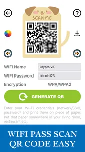 WIFI Pass - QR Code Generator screenshot 3