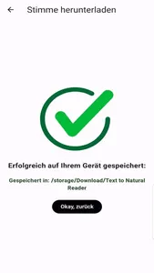 Text zu natürlicher Sprache screenshot 1