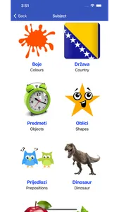 Learn Bosnian Vocabulary screenshot 1