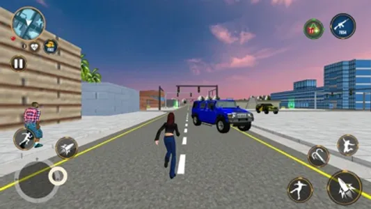 Rope hero Town : Mafia Crime screenshot 2